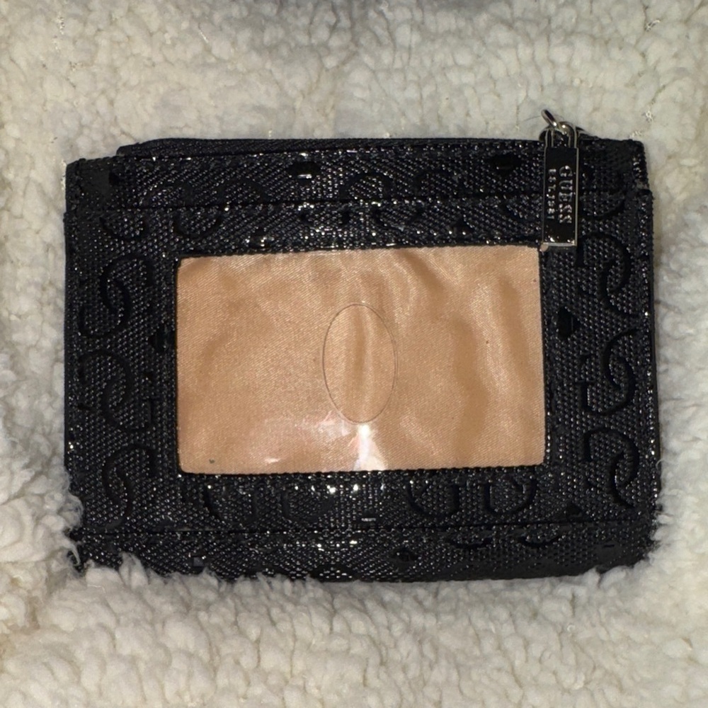 GUESS- Black and Tan Women's Card Holder - Picture 4 of 17